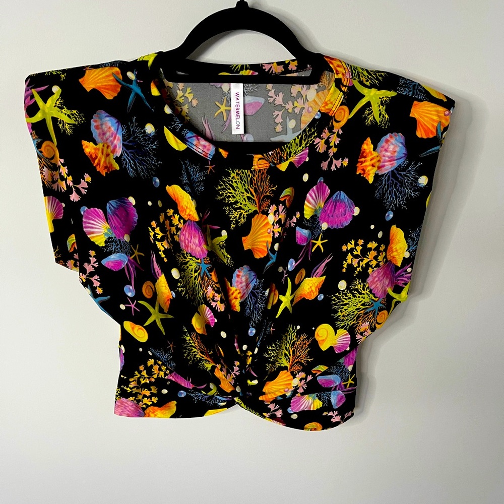 Floral Crop Top